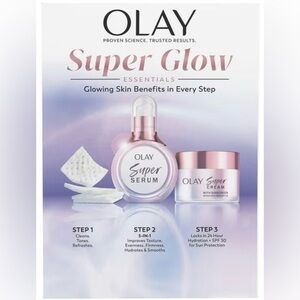 OLAY Super Glow Kit: receive a gift with purchase